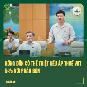 Nông dân có thể thiệt nếu áp thuế VAT 5% với phân bón’