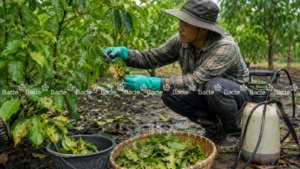 Cách trị thán thư trên lá mùa mưa theo hướng xử lý sớm