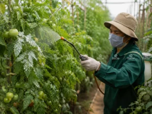 Cách xử lý bệnh phấn trắng sương mai cà chua bằng biện pháp an toàn